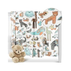 Bellatex Pătură pentru copii Ella Animale, 100 x150 cm imagine