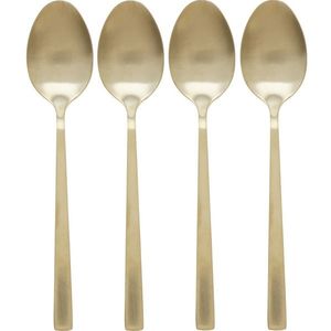 Set de lingurițe aurii EH 4 buc, 15 cm, 15 cm imagine
