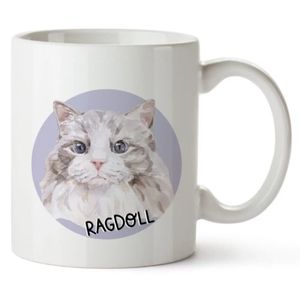 Bohemia Gifts Cană ceramică - Ragdoll, 350 ml imagine