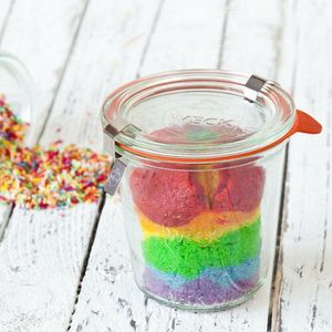 Set de 6 borcane Weck Sturz de 290 ml cuaccesorii, diametru 80 mm imagine