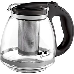 Ceainic Lamart LT7027 Verre 1, 5 l, negru, negru, 1, 5 l imagine