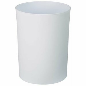 Coș de gunoi pentru hârtie Rossignol Corbi 11 l, alb, alb imagine