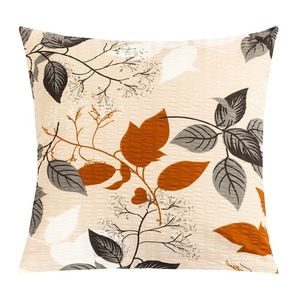 Față de pernă Frunze de toamnă bumbac creponat, 40 x 40 cm, 40 x 40 cm imagine