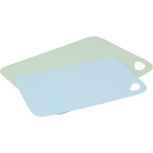 Set placă de tăiat EH 2 buc, albastru + verde imagine