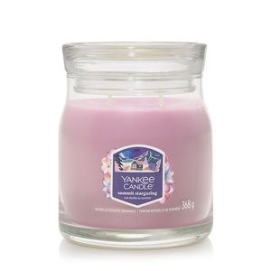 Yankee Candle lumânare parfumată Signature în sticlă medie Summit Stargazing, 368 g, mov, S imagine