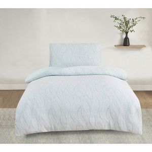 Lenjerie de pat din jacquard Alabama verde, 140 x200 cm, 70 x 90 cm, verde imagine