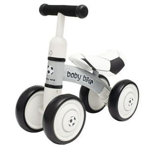 Bicicletă copii Baby Mix Bike, negru și alb imagine