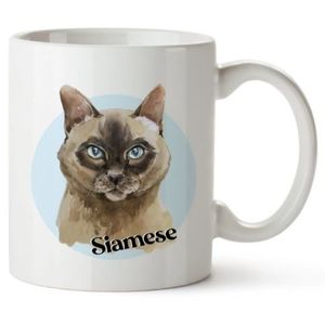 Bohemia Gifts Cană ceramică - Siamese, 350 ml imagine