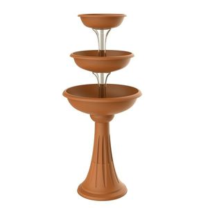 Cascadă pentru flori Trevy teracota, 50 x 114 cm, teracotă imagine