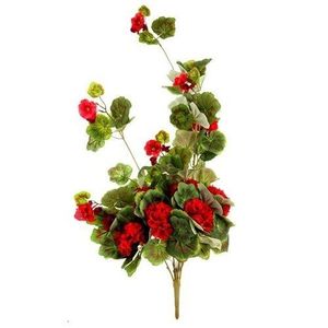 Floare artificială Muscat roșu, 35 x 14 x 90 cm imagine