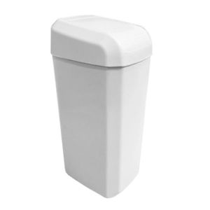 Denox Troya Coș de gunoi 45 l, alb, alb, 45 l imagine