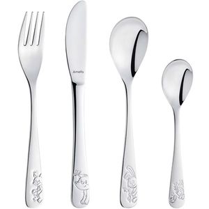 Amefa Set de 4 tacâmuri pentru copii Forest Friends imagine