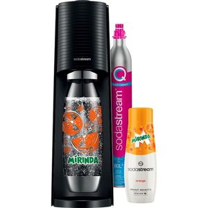 Aparat Sodastream Terra Negru Mirinda MegaPack CQC, negru imagine