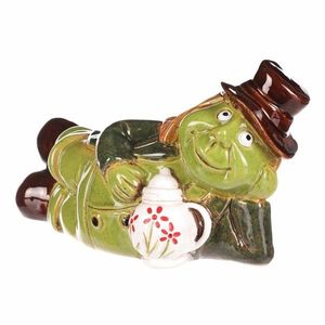 Decorațiuni de grădină Vodník ležící, ceramică, 10x 10 x 13 cm, 13 cm imagine