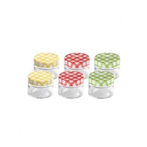 Set 6 borcane de conservare Tescoma DELLACASA, 125 ml, 125 ml imagine