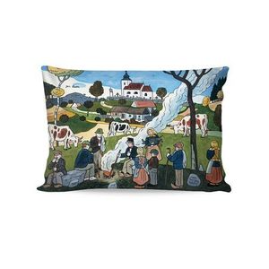Matějovský Față de pernă Deluxe Josef Lada Toamnă, 33 x 50 cm imagine