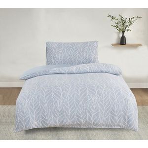 Lenjerie de pat din jacquard Alabama albastru, 140x 200 cm, 70 x 90 cm, albastru imagine