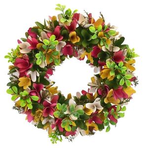 Coroniță de primăvară din așchii de lemn Kamaria, diam. 30 cm imagine