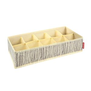Tescoma Organizator pentru șosete și lenjerieFANCY HOME, 40 x 18 x 10 cm, crem, bej, S imagine
