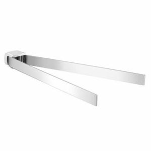 GEDY PI2313 Pirenei suport dublu rotativ pentruprosoape, 35 cm, argintiu imagine