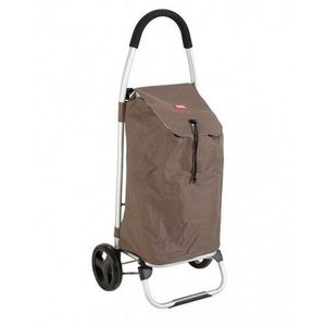 Aldotrade sacoșă de cumpărături pe roți Praga, maro imagine