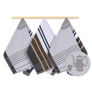 Prosop de bucătărie, ceainic, gri, 50 x 70 cm, set 3 buc. imagine