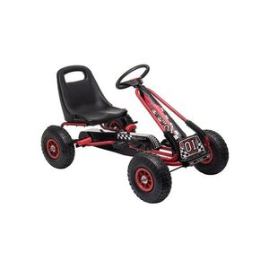 Kart cu pedale Baby Mix Go-kart Razor , roșu imagine