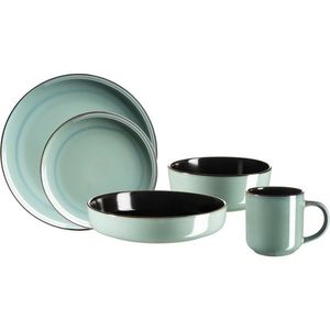 Set de masă Mäser 10 piese ALENIA, verde, verde imagine