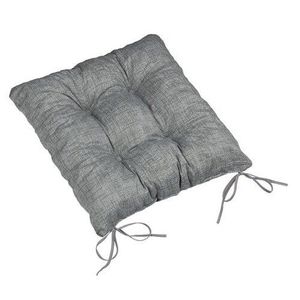 Pernă scaun Bellatex LADA matlasată Uni gri deschis, 40 x 40 cm imagine