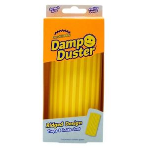 Scrub Daddy Damp Duster, burete pentru ștergereaprafului, galben, galben imagine