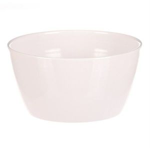 Vase de flori din ceramică Teracotă, diametru 15cm, alb imagine