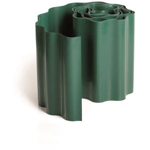 Bordură gazon, Verde, 15 cm x 9 m imagine