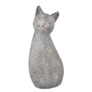 InDecor Pisică ceramică Meg gri, 33 x 26 x 83 cm, 83 cm imagine