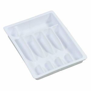 Organizator variabil Kesper 30086, 6 sau 8 compartimente, alb imagine