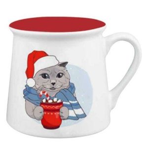 Cană din ceramică Toro Xmas Cat, 290 ml imagine