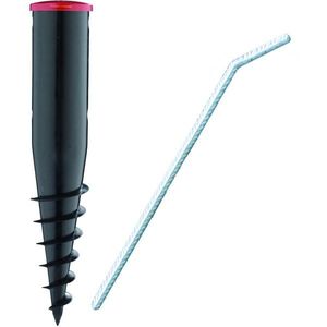 Suport cu șurub pentru uscător de rufe din grădină Leifheit 85606 imagine