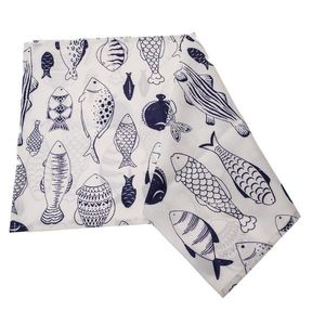 Traversă de masă impermeabilă Pești, 40 x 140 cm imagine