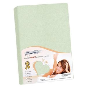 Bellatex Cearșaf din bumbac verde salvie, 160 x200 cm, verde, 160 x 200 cm imagine