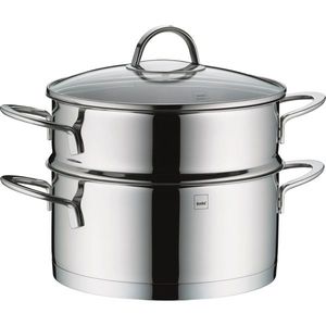Oală de gătit la aburi Kela din oțel inoxidabil cucapac CAILIN, 20 cm imagine