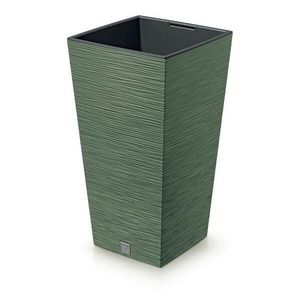 Ghiveci de flori FURU SQUARE 39, 5 cm, kaki, verde, 39 cm imagine