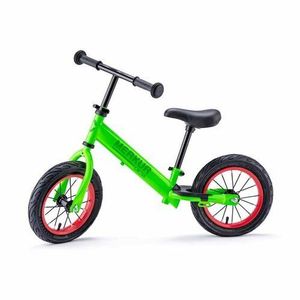 Bicicletă fără pedale Cross Merkur metalică, verde, de la 3 ani imagine