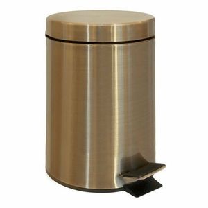 Coș de gunoi SAPHO XJ011 3 l, bronz imagine