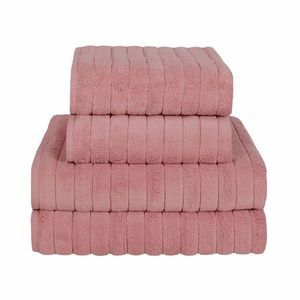 Prosop Mikro Deluxe, pudră închisă, 50 x 95 cm, roz închis, 50 x 95 cm imagine