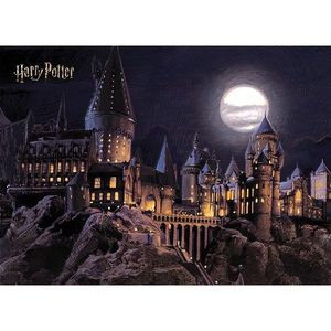 Fototapetă pentru copii Harry Potter Hogwarts Moon252 x 182 cm, 4 părți imagine