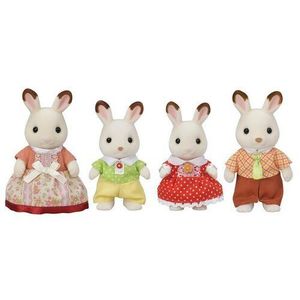 Familie de iepurași Sylvanian Families "ciocolată", noi imagine