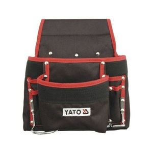Yato YT-7410 Geantă scule pentru curea cu 8 buzunare, neagră imagine