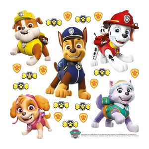 Decorațiune autocolantă Paw Patrol DKS, 30 x 30 cm imagine