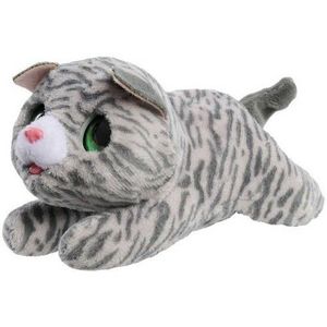 FurReal Newborns KITTY, pisicu interactivă depluș, albă/gri imagine