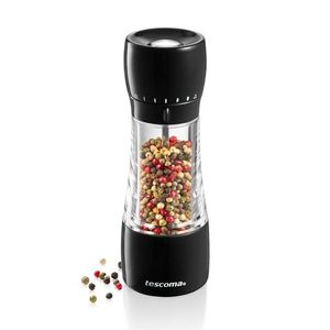 Moară de piper Tescoma VITAMINO, 18 cm, negru, 18 cm imagine