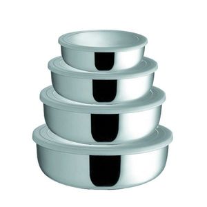 Set 4 boluri inox Florina imagine